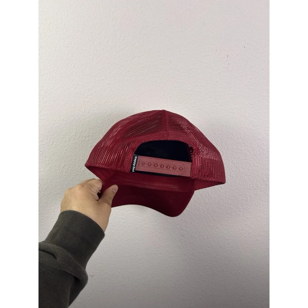 Happy Dad Red Trucker Hat
